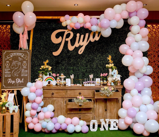 Magical Pastel And Gold Unicorn Party - partyalacarte.co.in