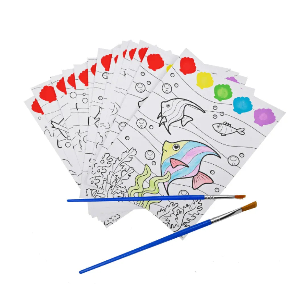 Scentos Magic Painting Pictures, 12 Sheets