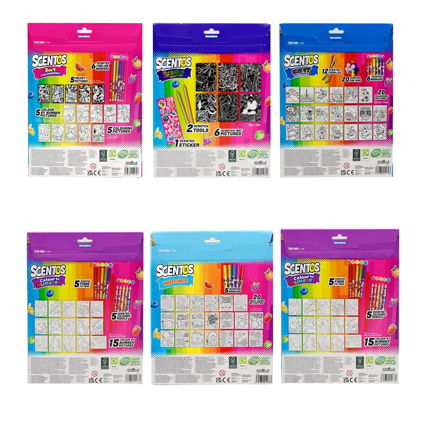 Scentos On the Go Junior Assortment
