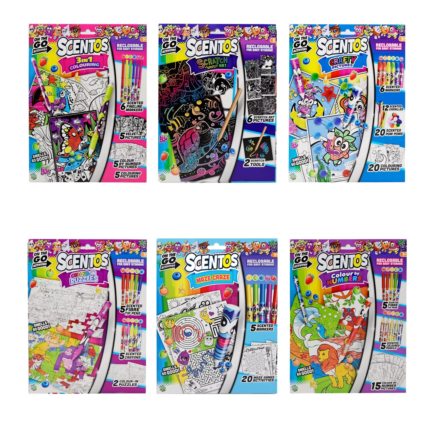 Scentos On the Go Junior Assortment