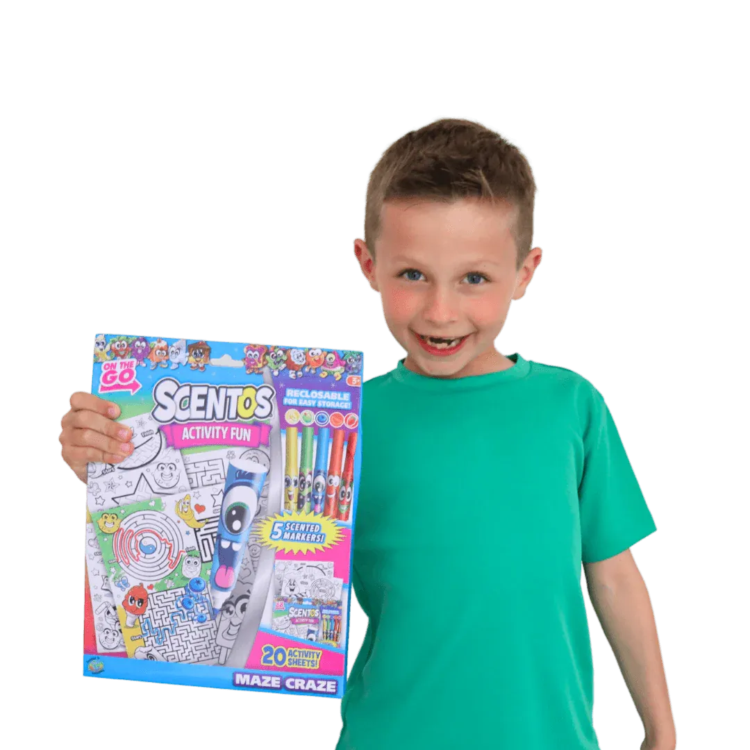 On The Go Scented Activity Fun Sets - Maze Craze
