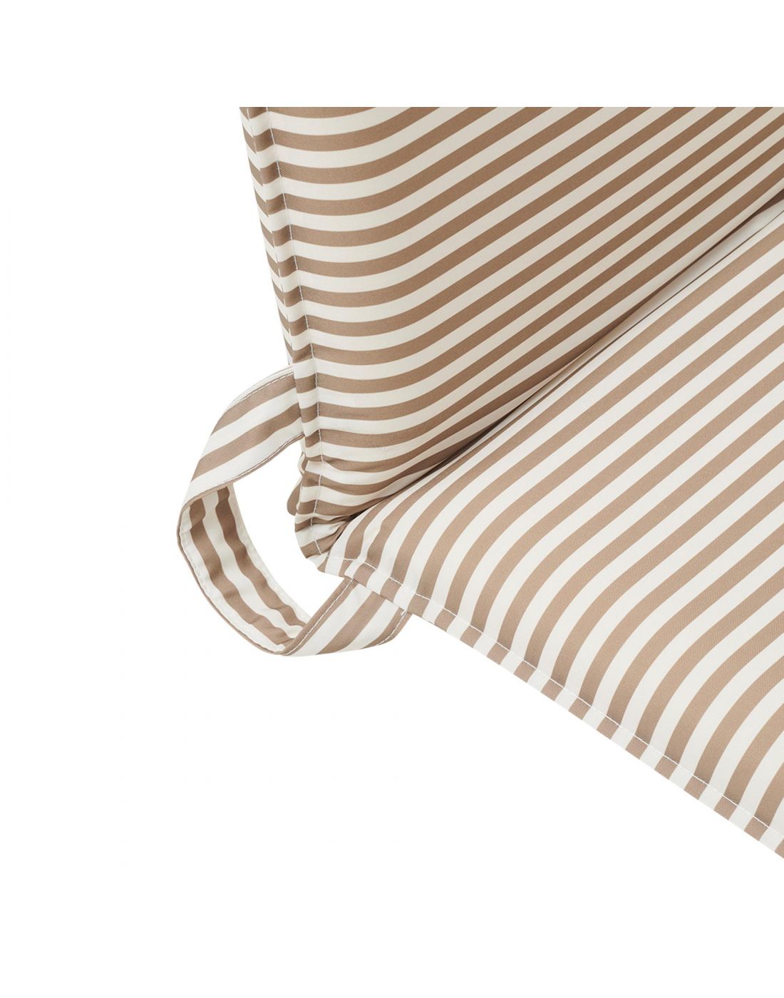 Folding Seat the Vacay Khaki Stripe