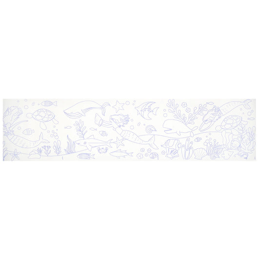 Mermaid Colouring Roll