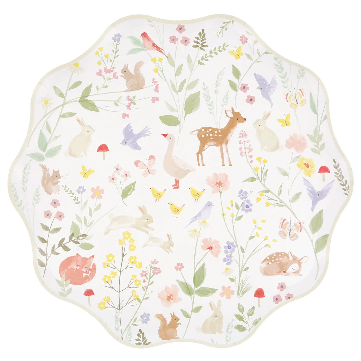 Little Animals Side Plates | Pack of 8