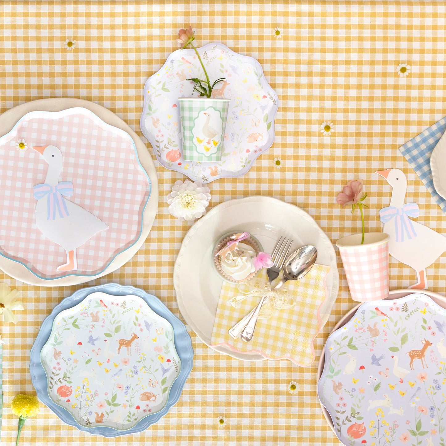 Little Animals Side Plates | Pack of 8