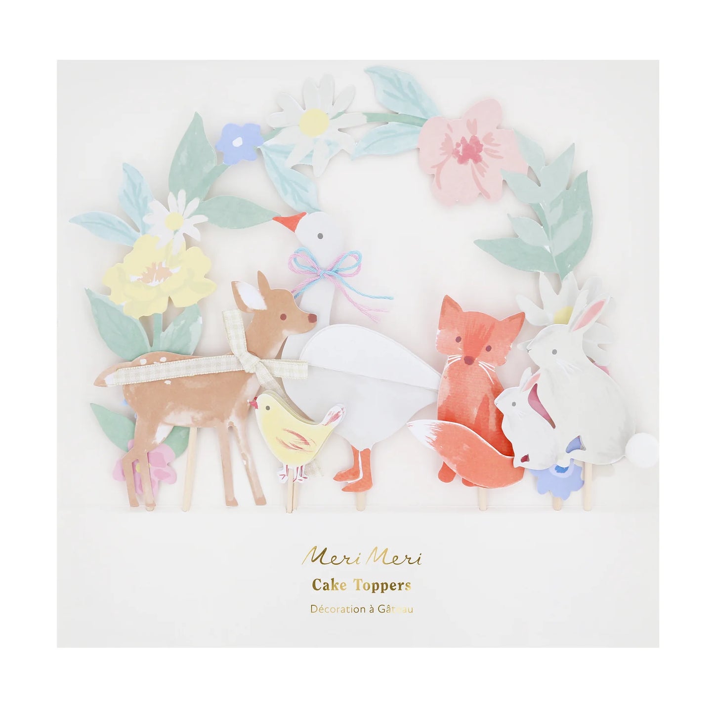 Little Animals Cake Toppers | Pack of 8