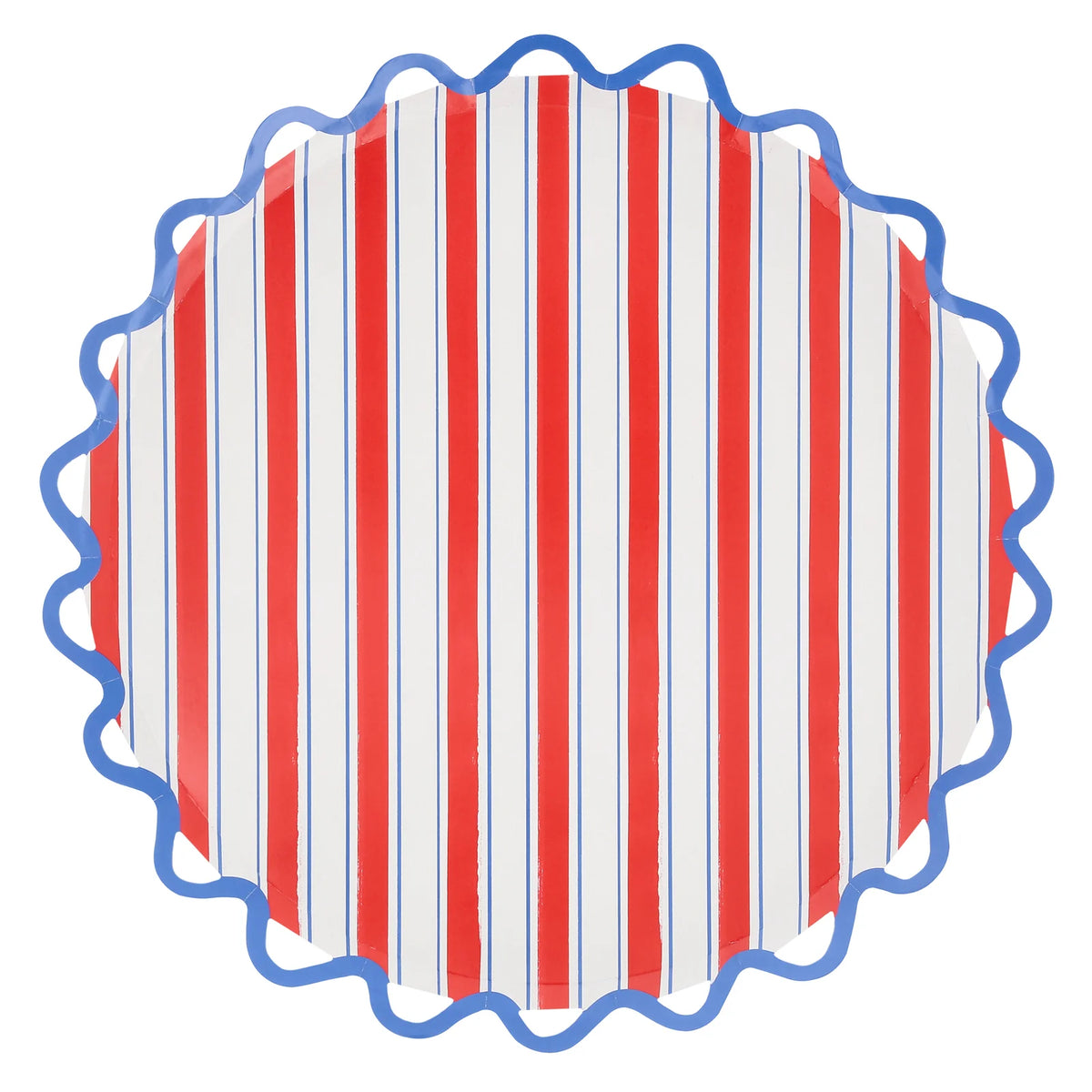 Nautical Striped Side Plates | Pack of 8