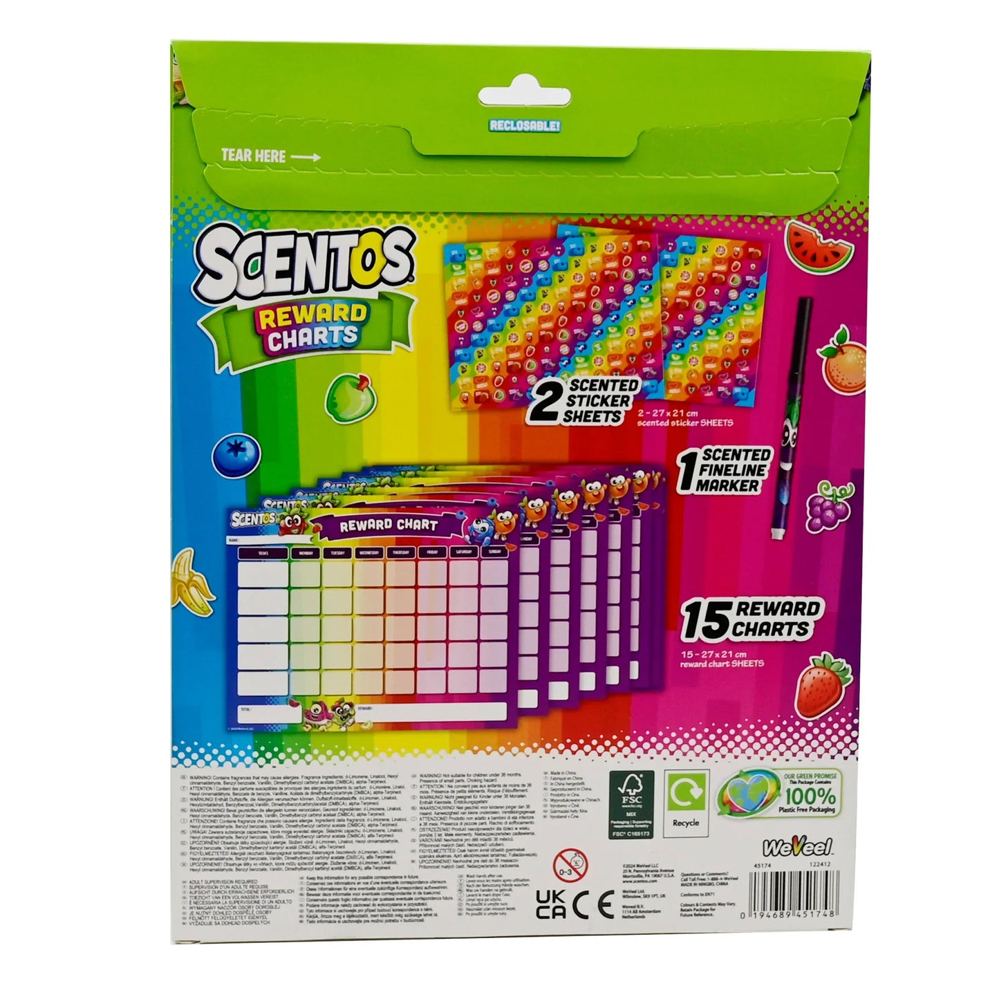 Scentos On The Go Reward Charts