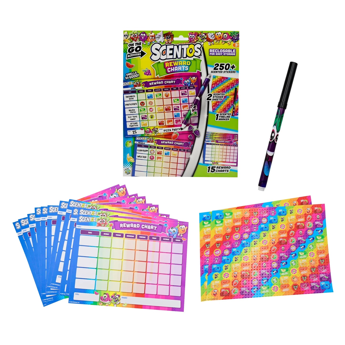 Scentos On The Go Reward Charts