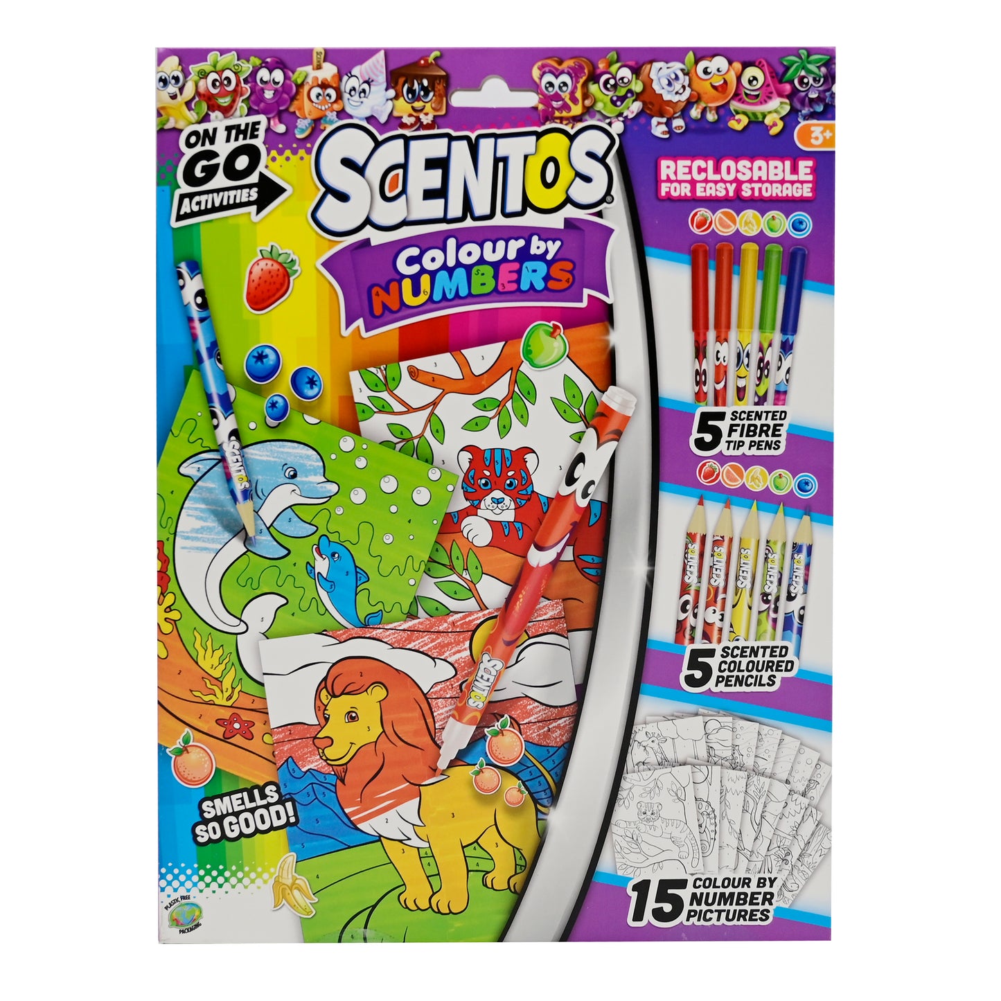 Scentos On The Go Colour By Numbers