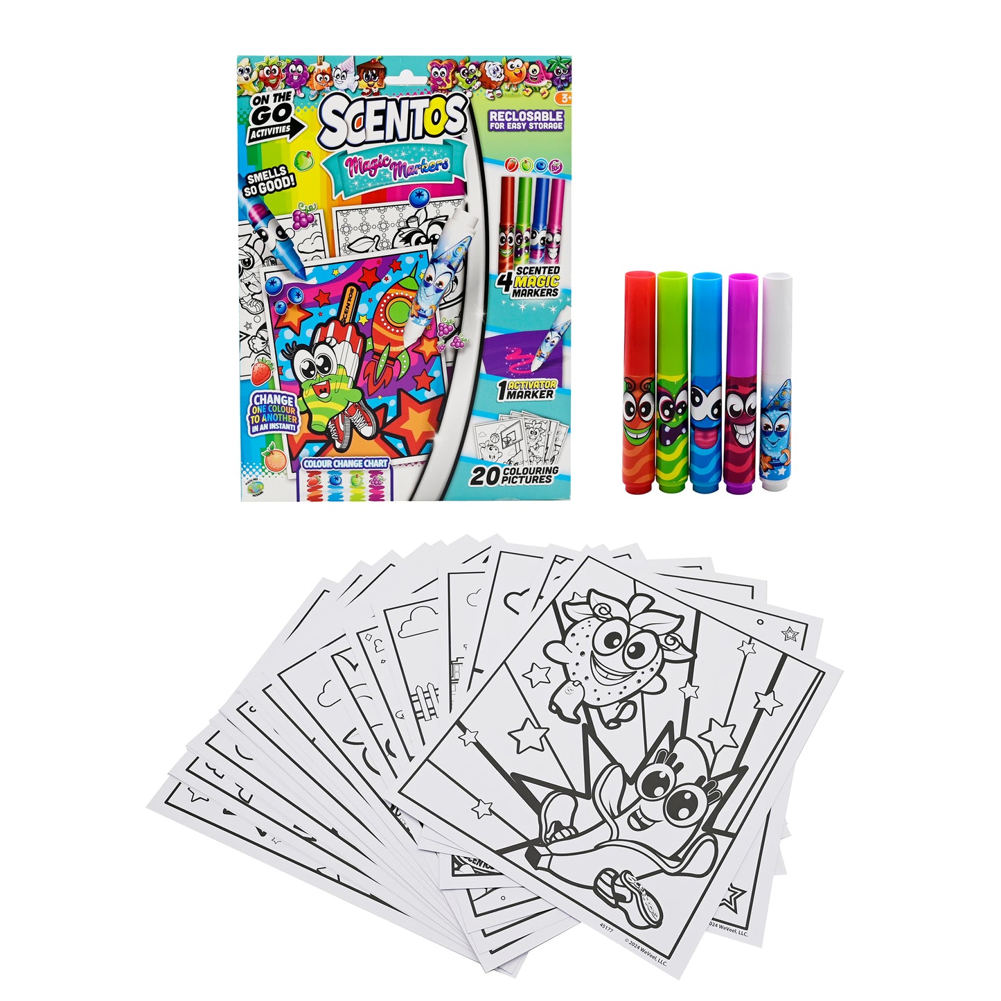 Scentos On The Go Magic Markers