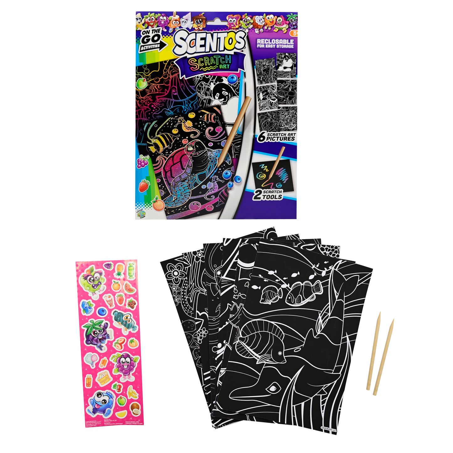 Scentos On The Go Scratch Art