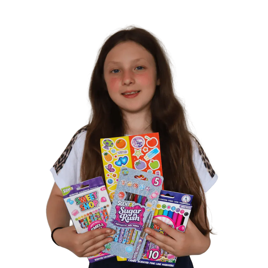 Scentos Sugar Rush Sweet Shop Mega Colouring Set