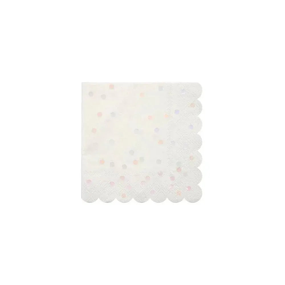 Iridescent Spots Small Napkins