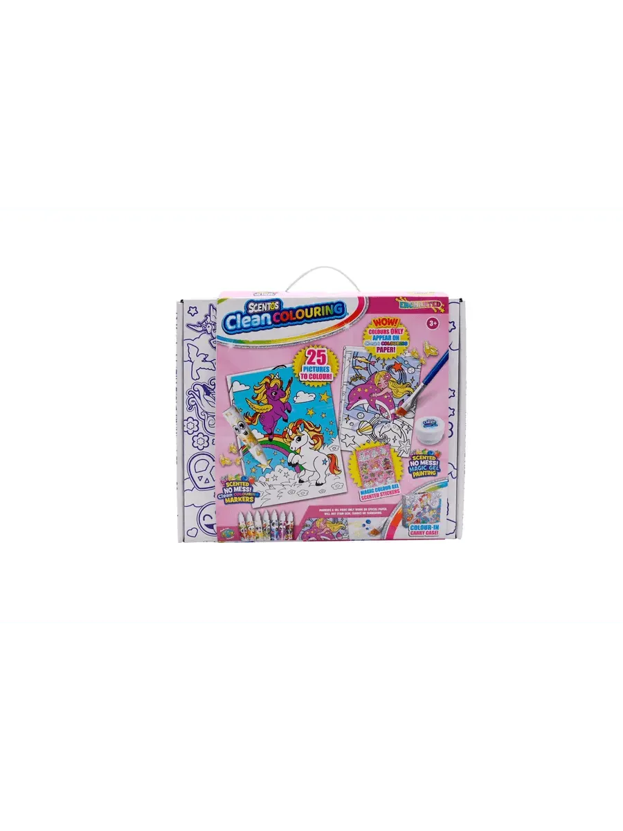 CleanColouring™ Pizza Box - Enchanted