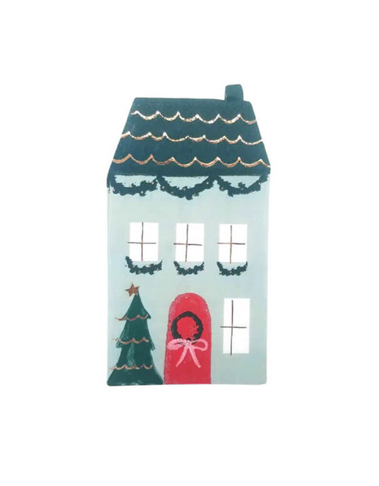 Christmas House Napkins (x 16)