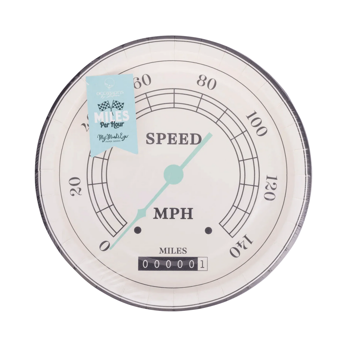 Miles per Hour - Speedometer Plate