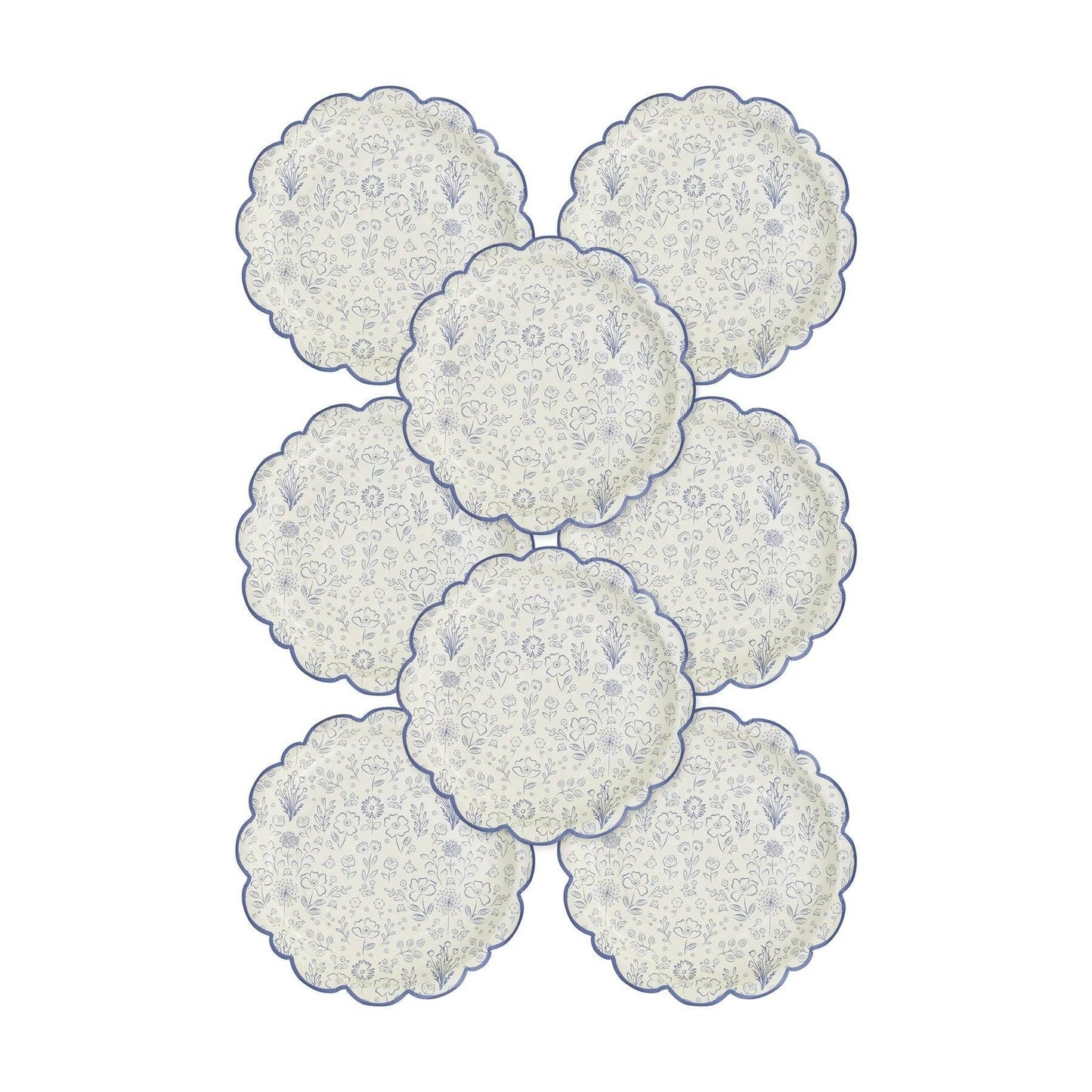 Pembroke Floral Paper Plate ( x8 )