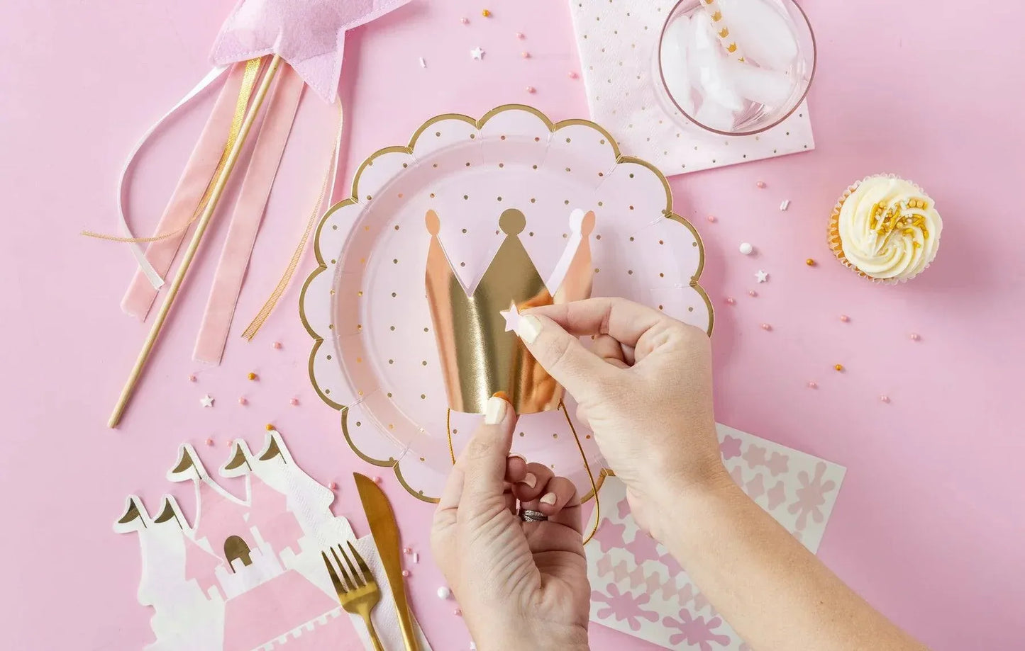 Princess Decorate Your Crowns (x8)