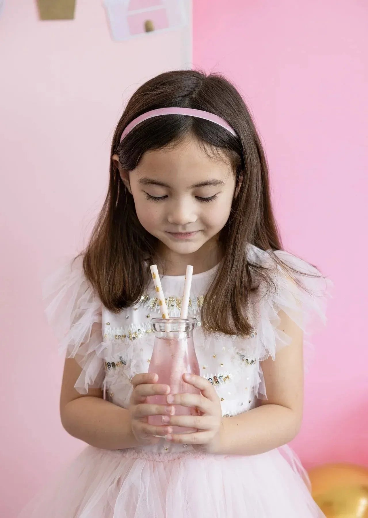 Princess Reusable Straws (x12)