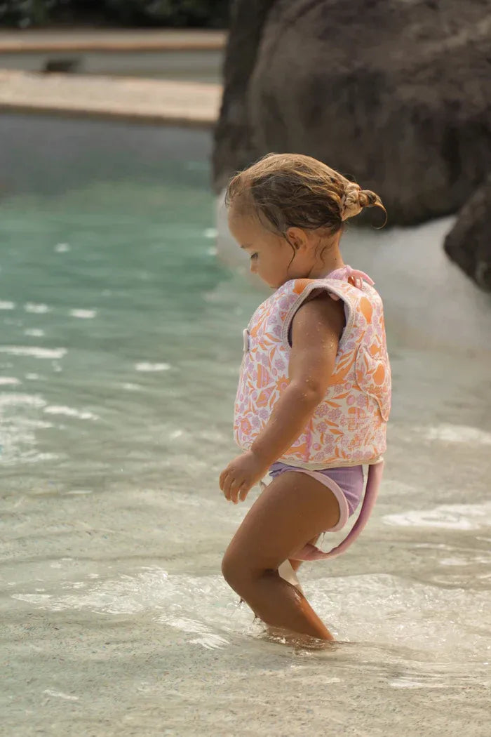 Ocean Magic Pink Kids Swim Vest