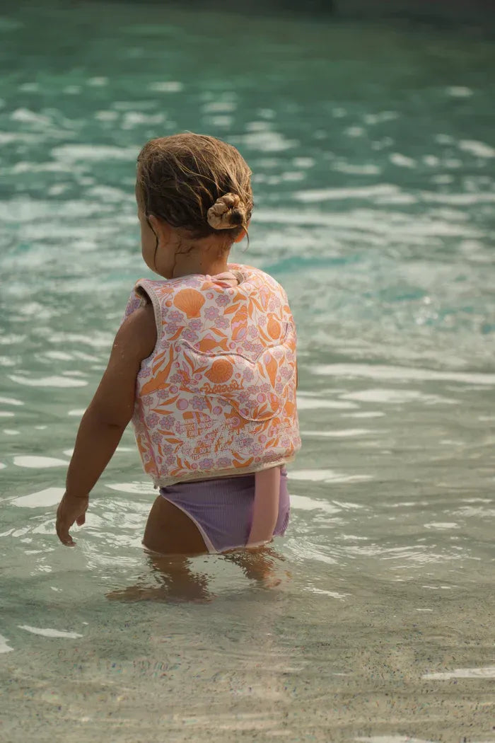 Ocean Magic Pink Kids Swim Vest