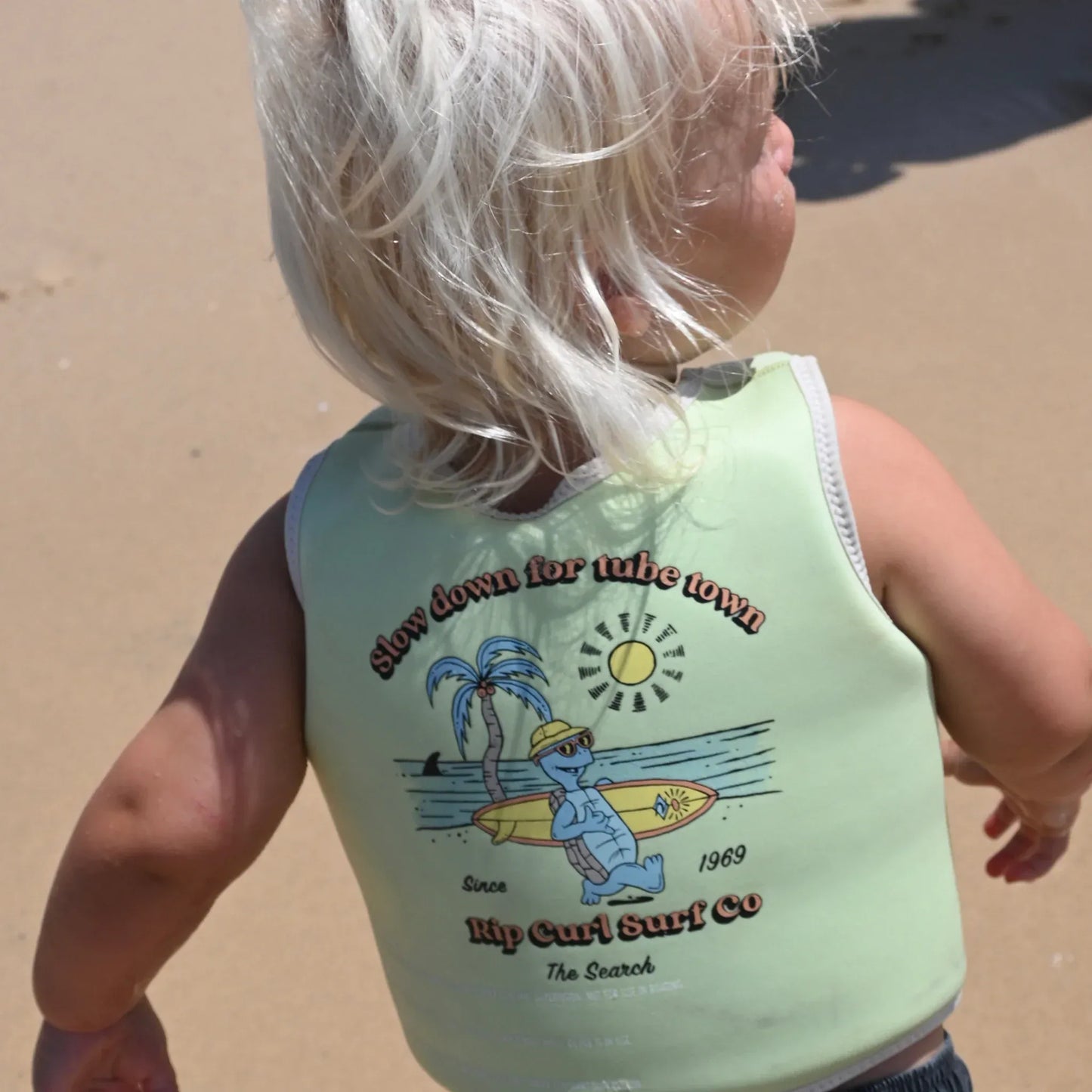 Shred Turtle Aqua Kids Swim Vest