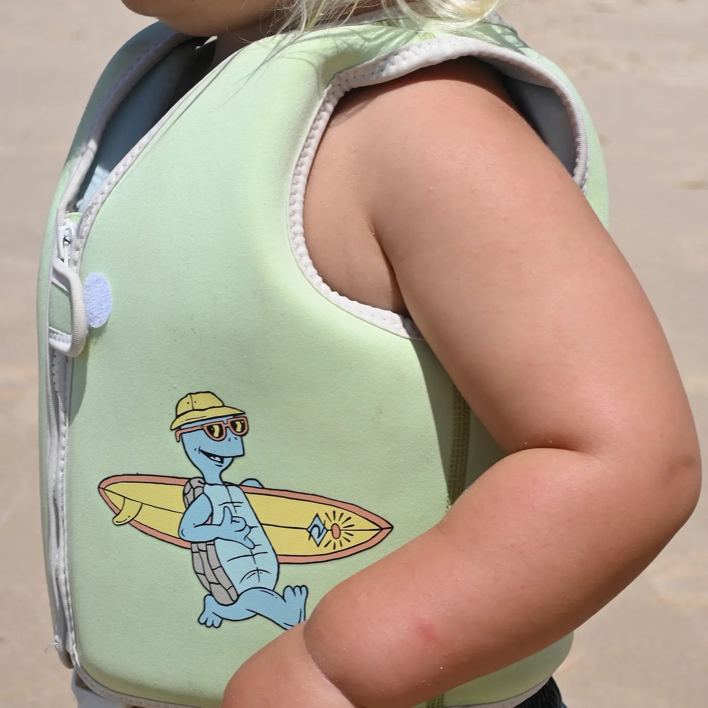 Shred Turtle Aqua Kids Swim Vest