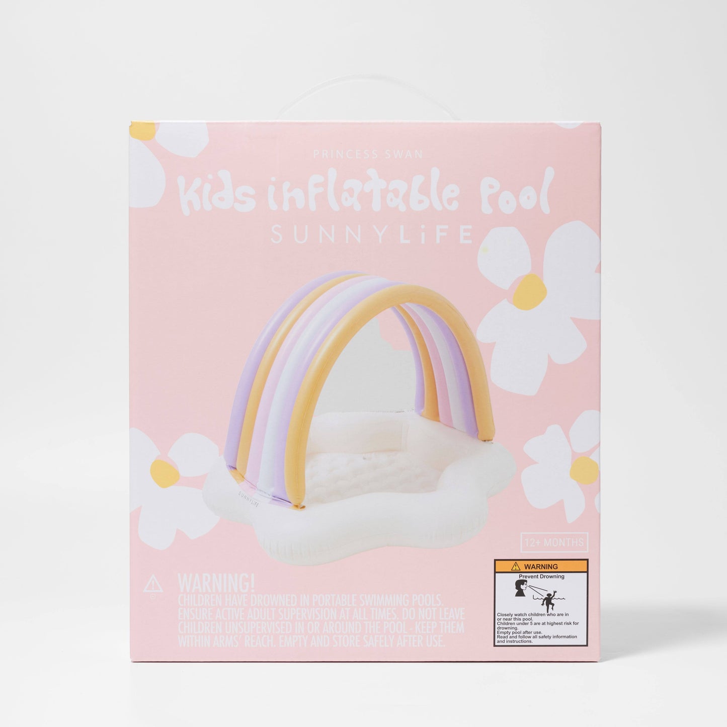 Princess Swan Kids Inflatable Pool