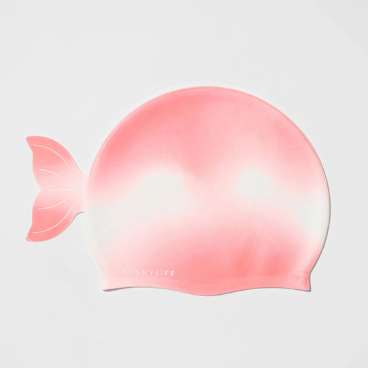 Melody The Mermaid Kids Swimming Cap