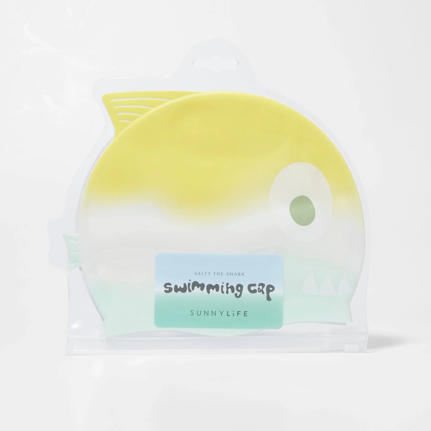 Salty The Shark Kids Swimming Cap