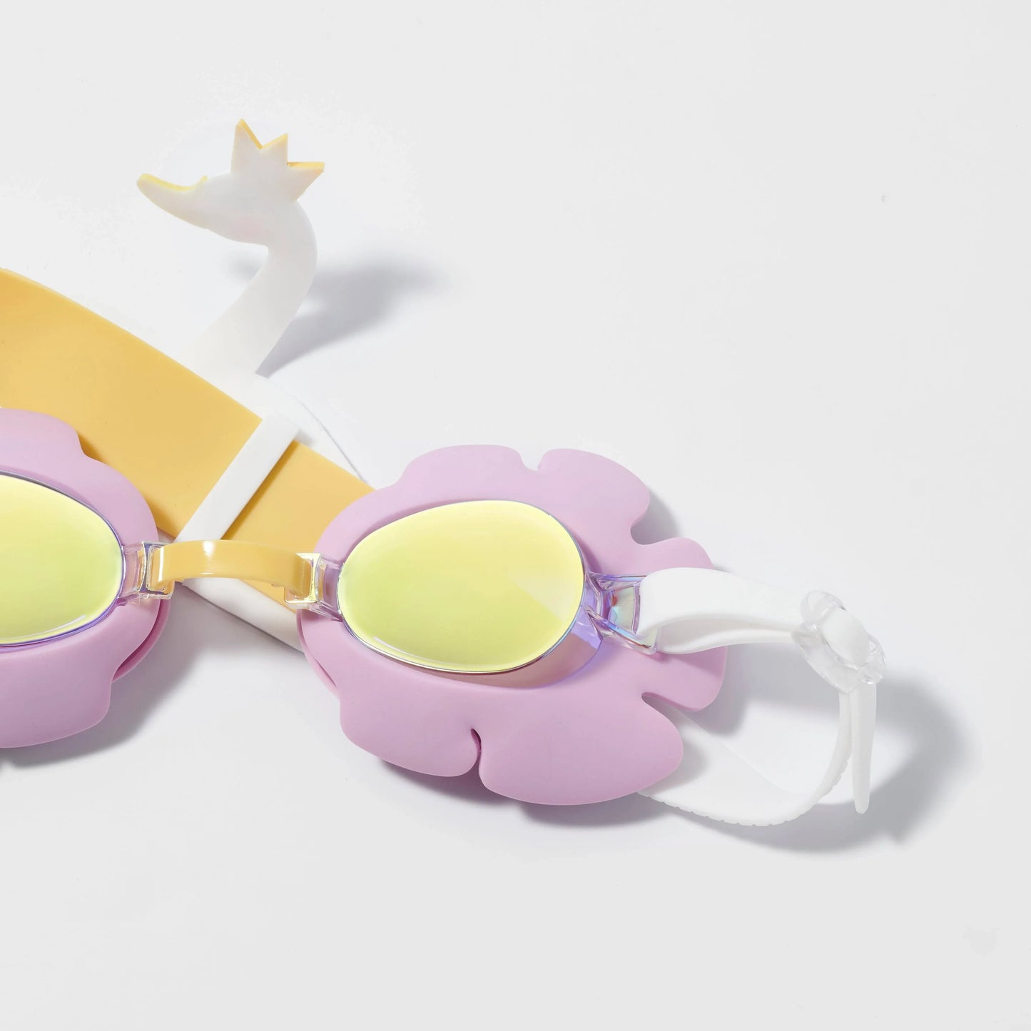 Princess Swan Kids Swim Goggles