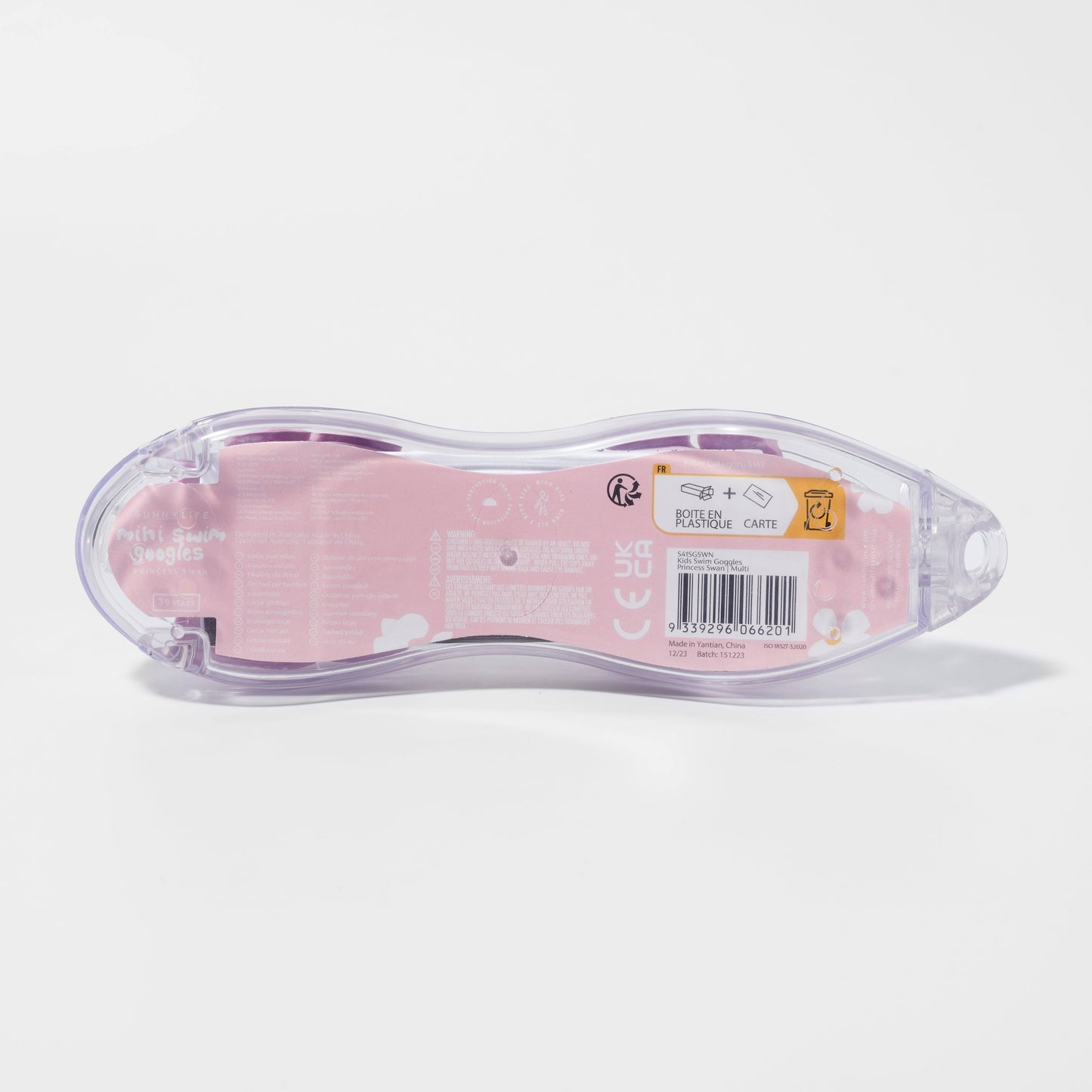 Princess Swan Kids Swim Goggles