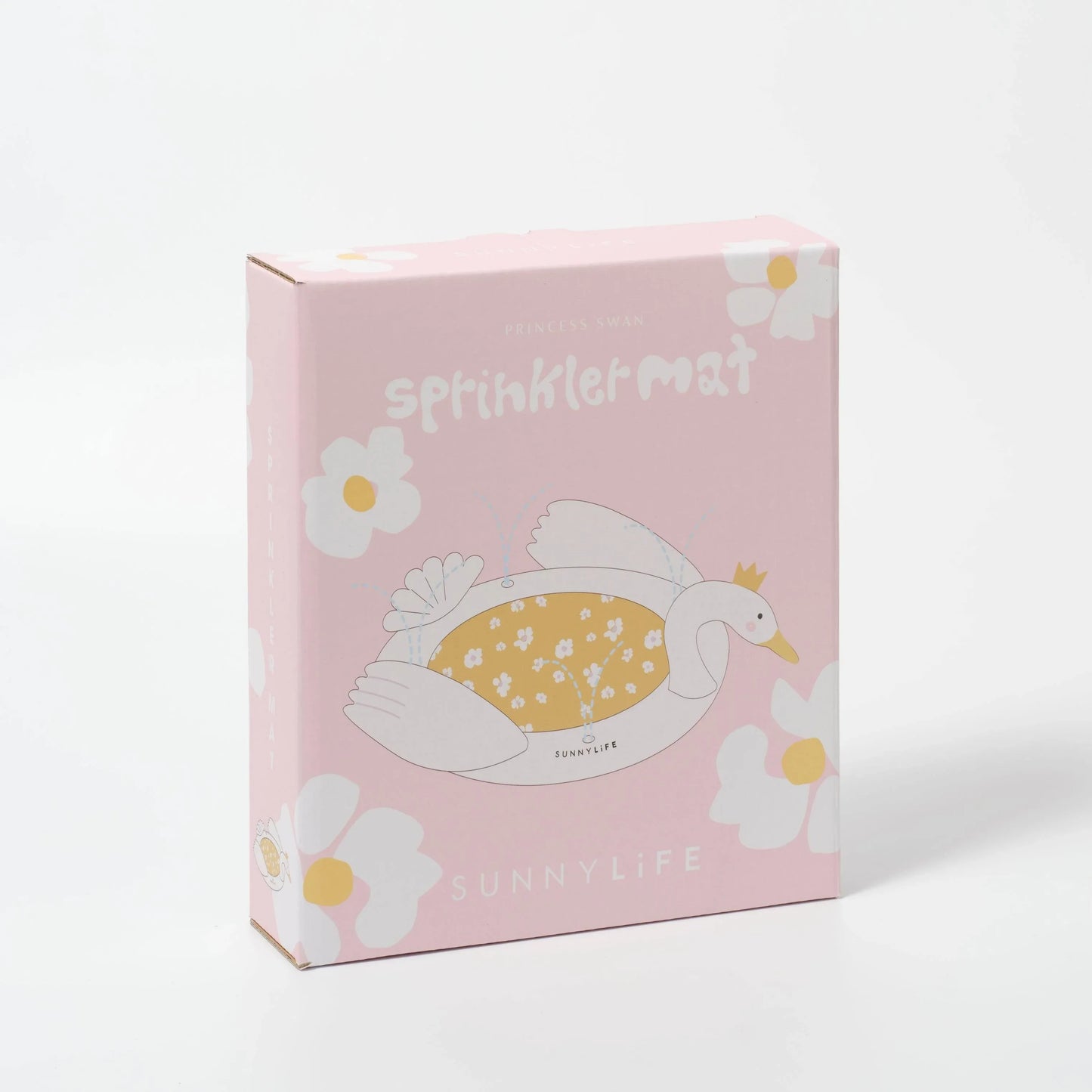 Princess Swan Kids Sprinkler Mat