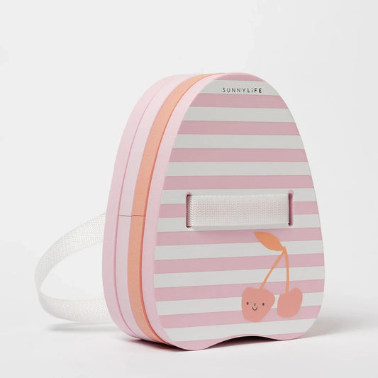 Cotton Candy Cherry Bubble Back Float