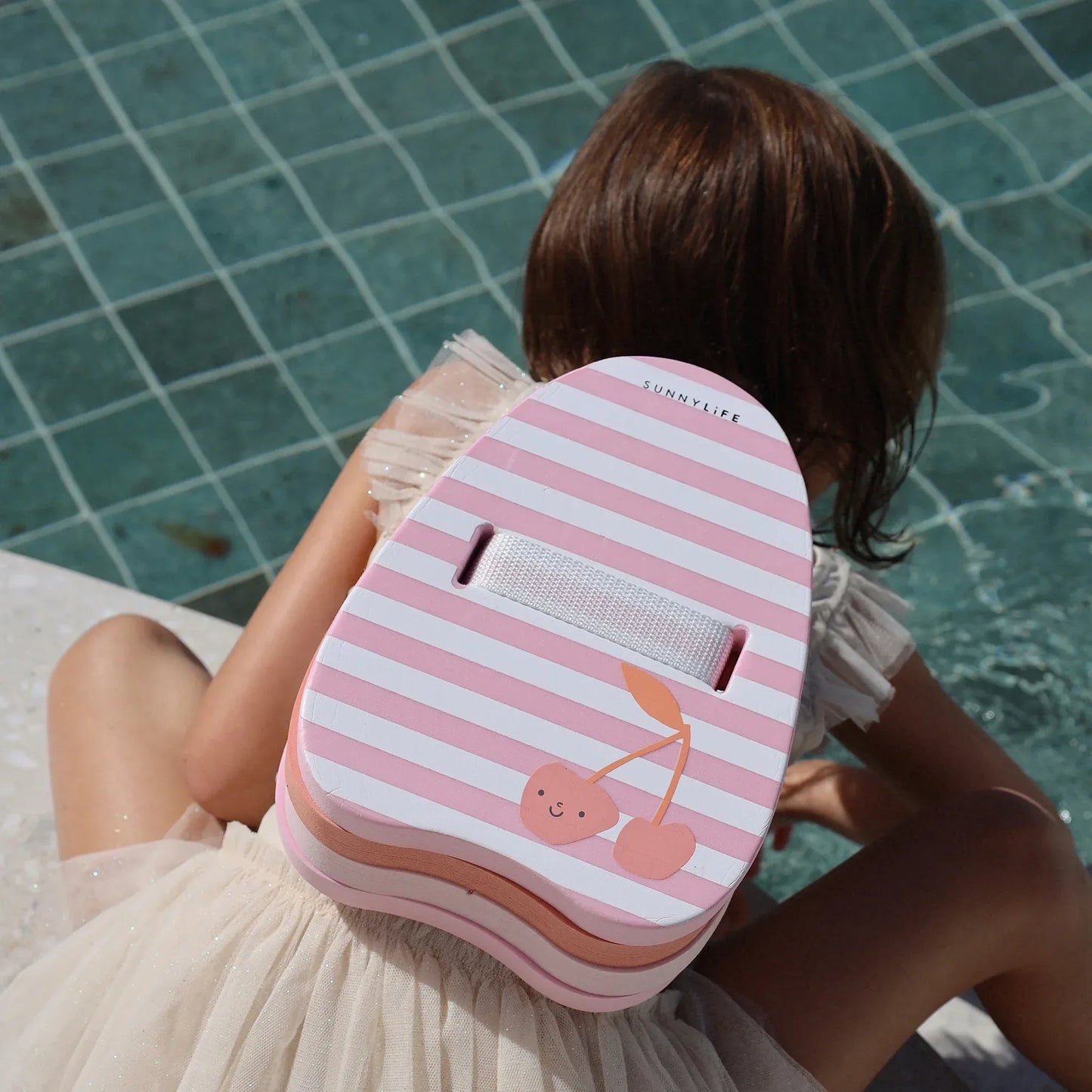Cotton Candy Cherry Bubble Back Float
