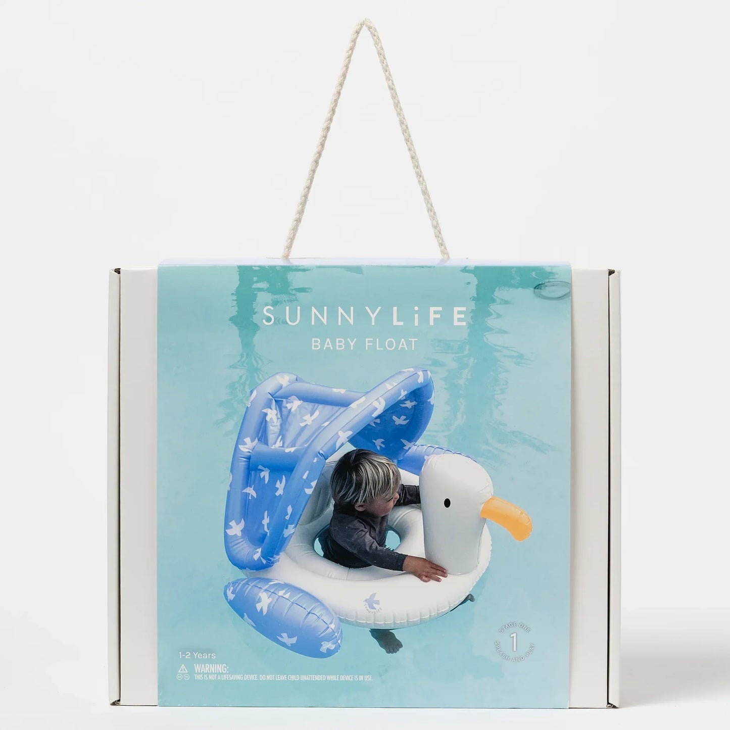 Sid The Seagull Blue Baby Float