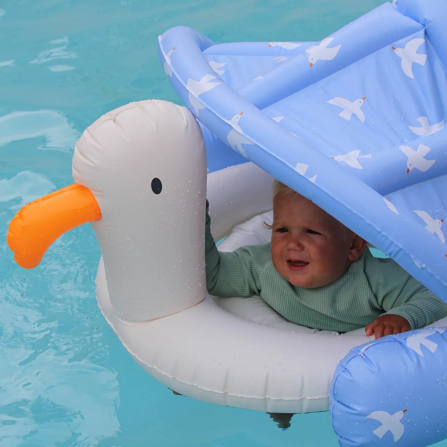 Sid The Seagull Blue Baby Float