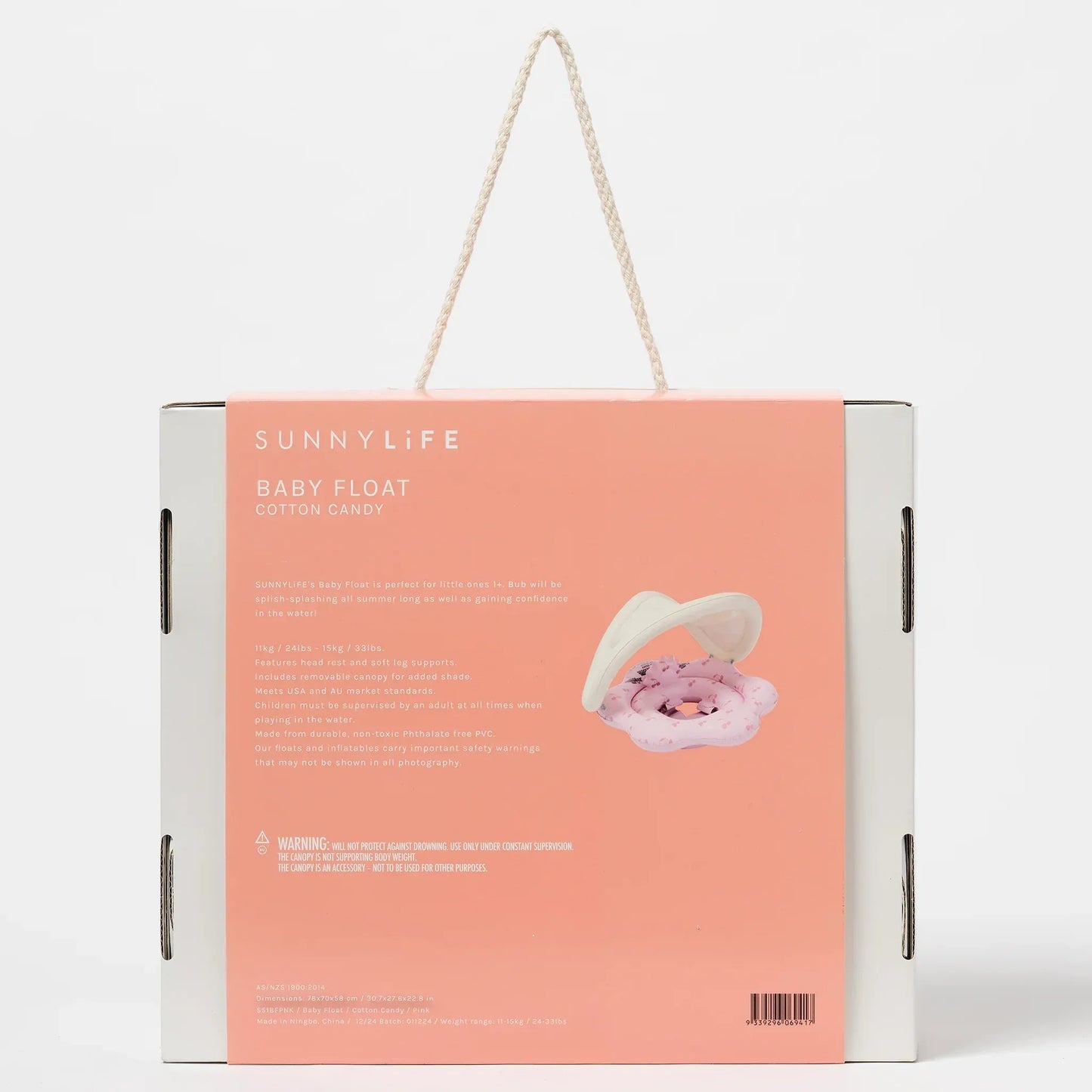 Cotton Candy Cherry Baby Float
