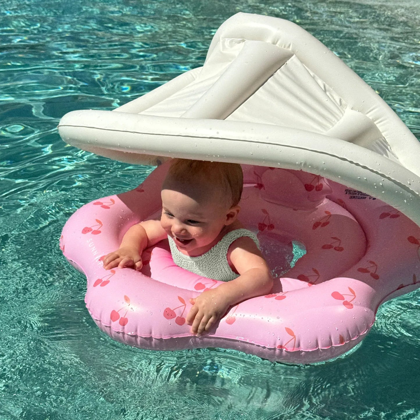 Cotton Candy Cherry Baby Float