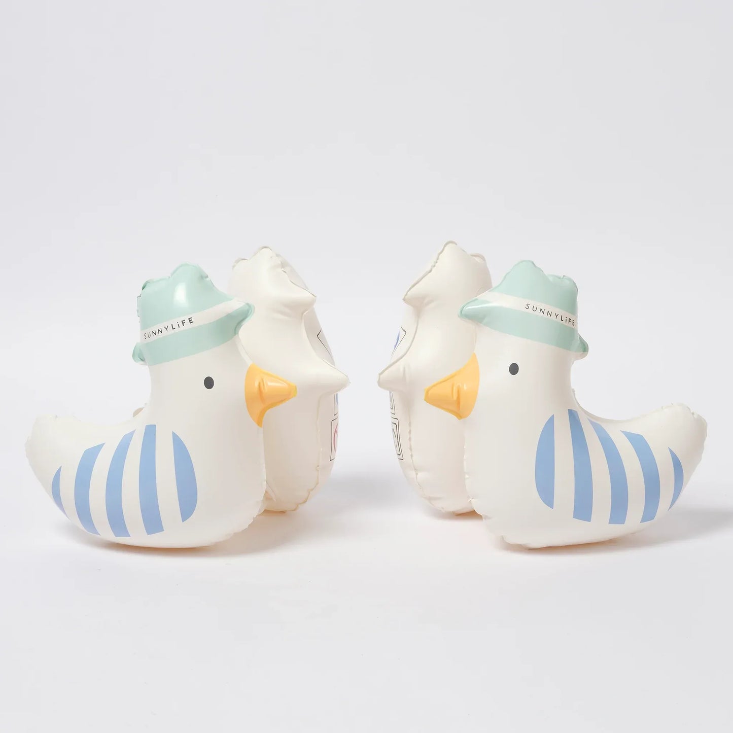 Seagull Blue Stripe Inflatable Arm Bands