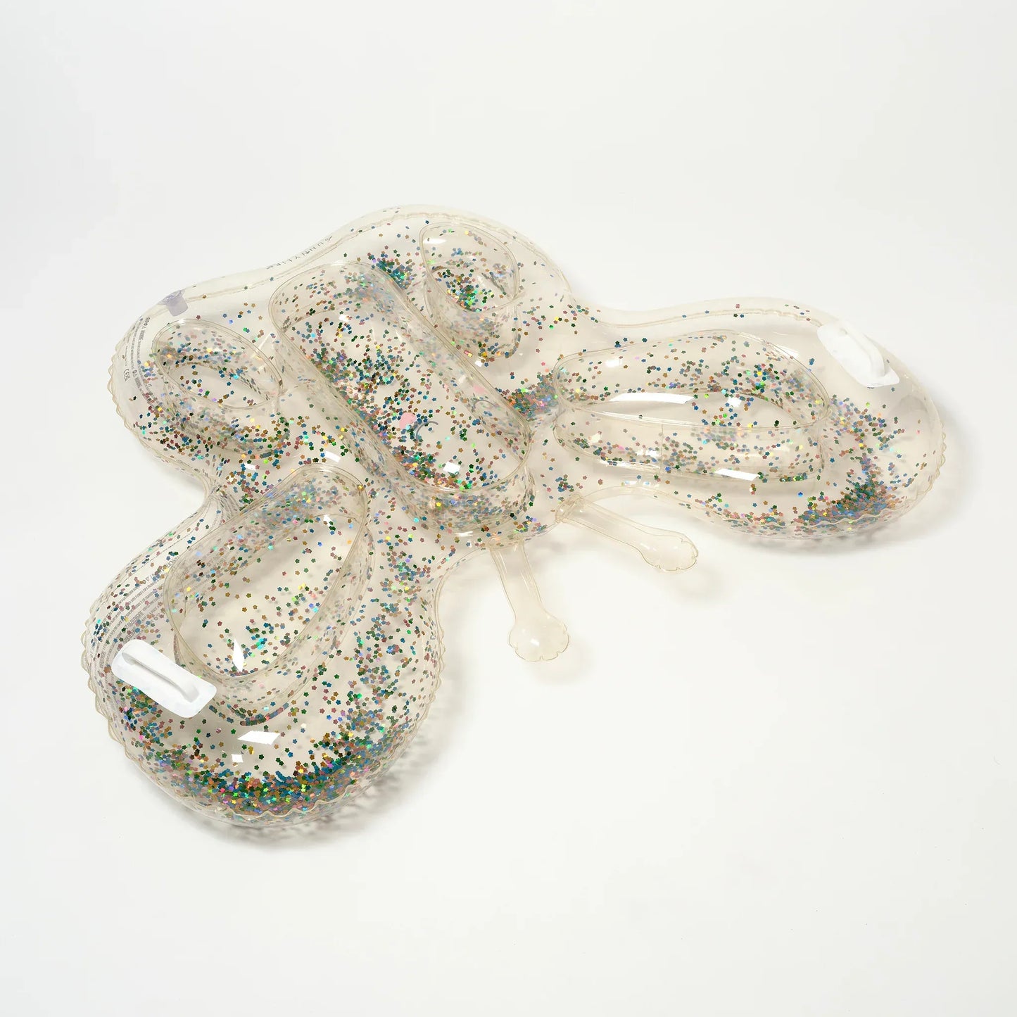 Butterfly Cotton Candy Glitter Kids Lie-On Float
