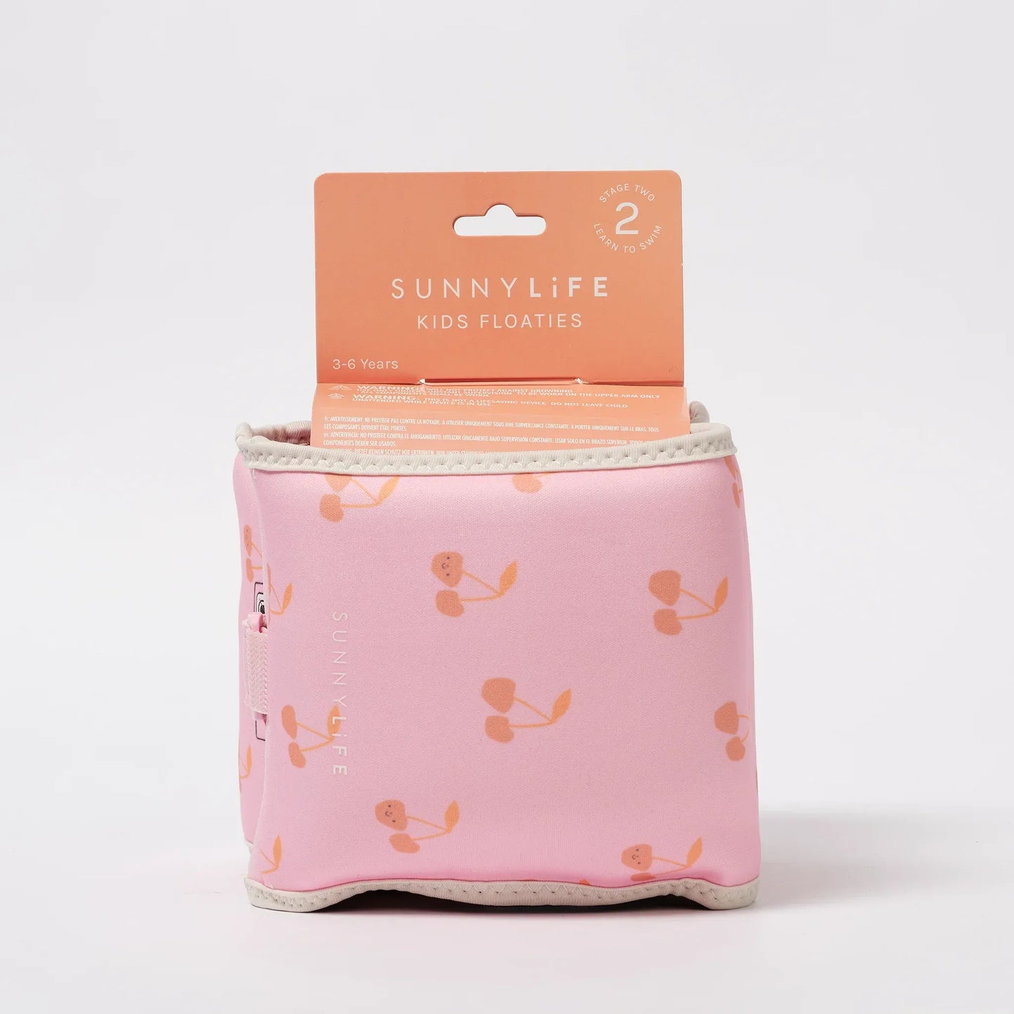 Cotton Candy Cherry Kids Neoprene Arm Bands