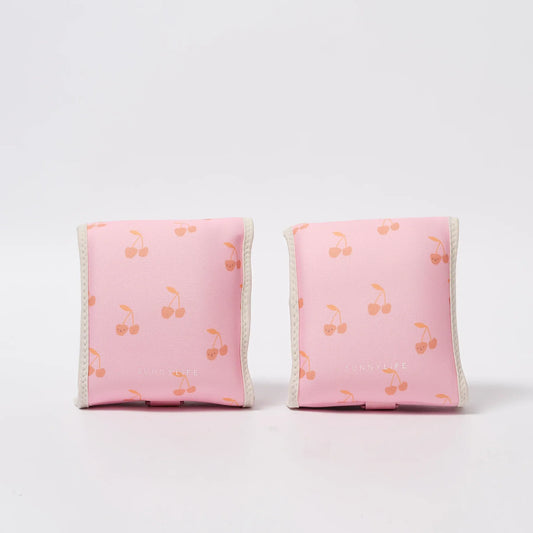 Cotton Candy Cherry Kids Neoprene Arm Bands