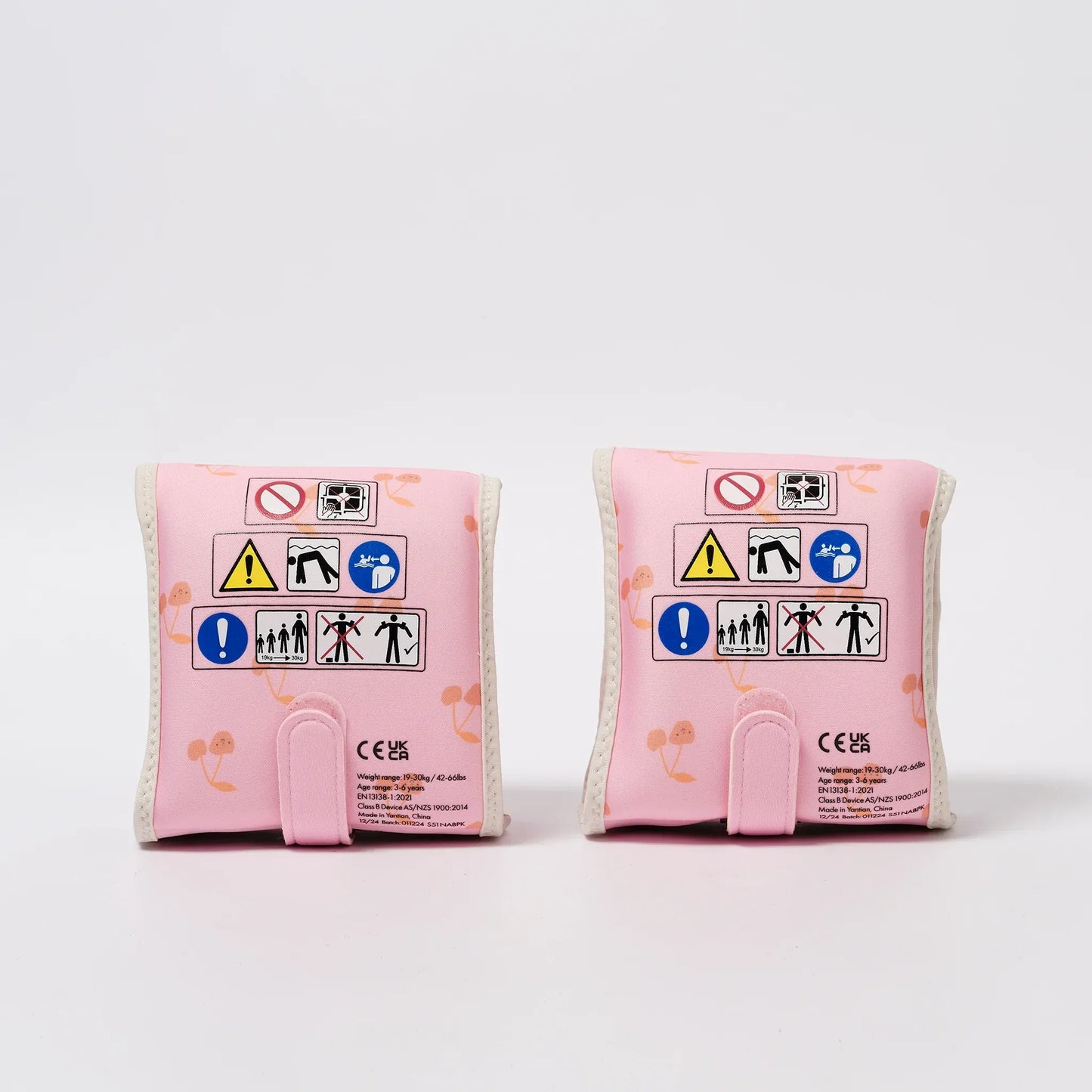 Cotton Candy Cherry Kids Neoprene Arm Bands