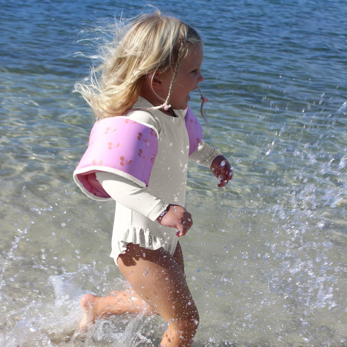 Cotton Candy Cherry Kids Neoprene Arm Bands