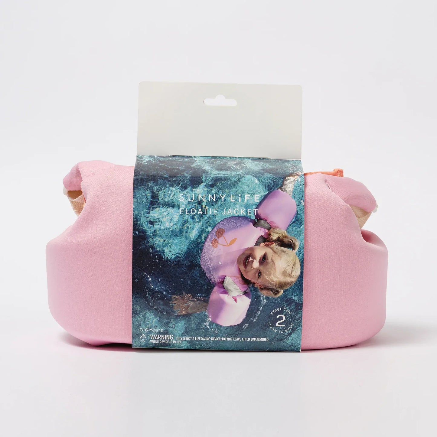 Cotton Candy Cherry Floatie Jacket 3-6