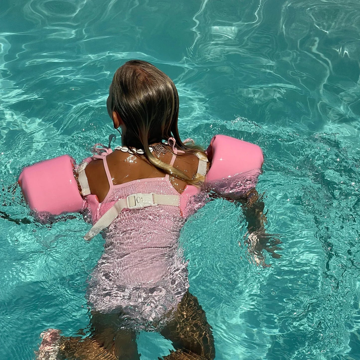 Cotton Candy Cherry Floatie Jacket 3-6