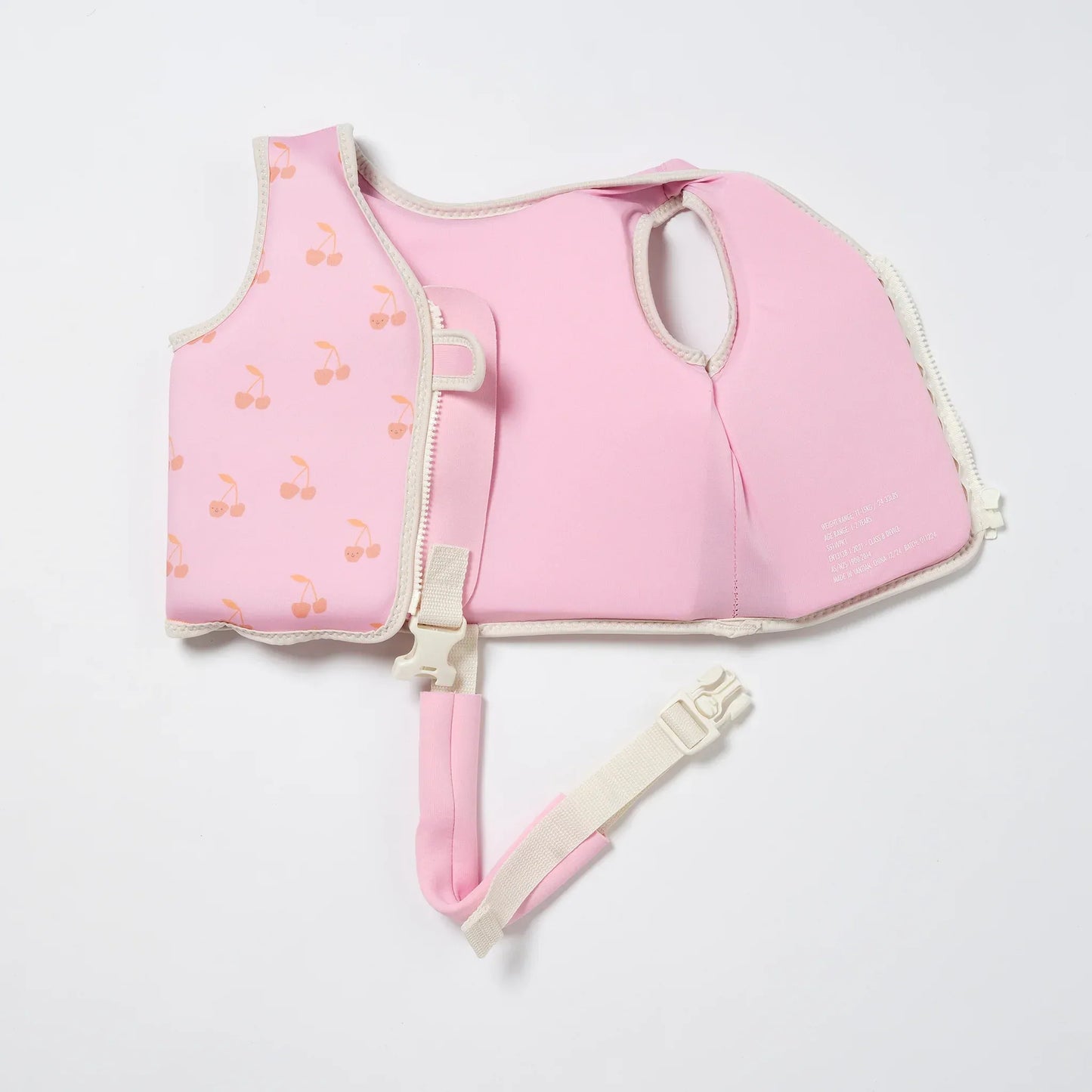Cotton Candy Cherry Kids Swim Vest