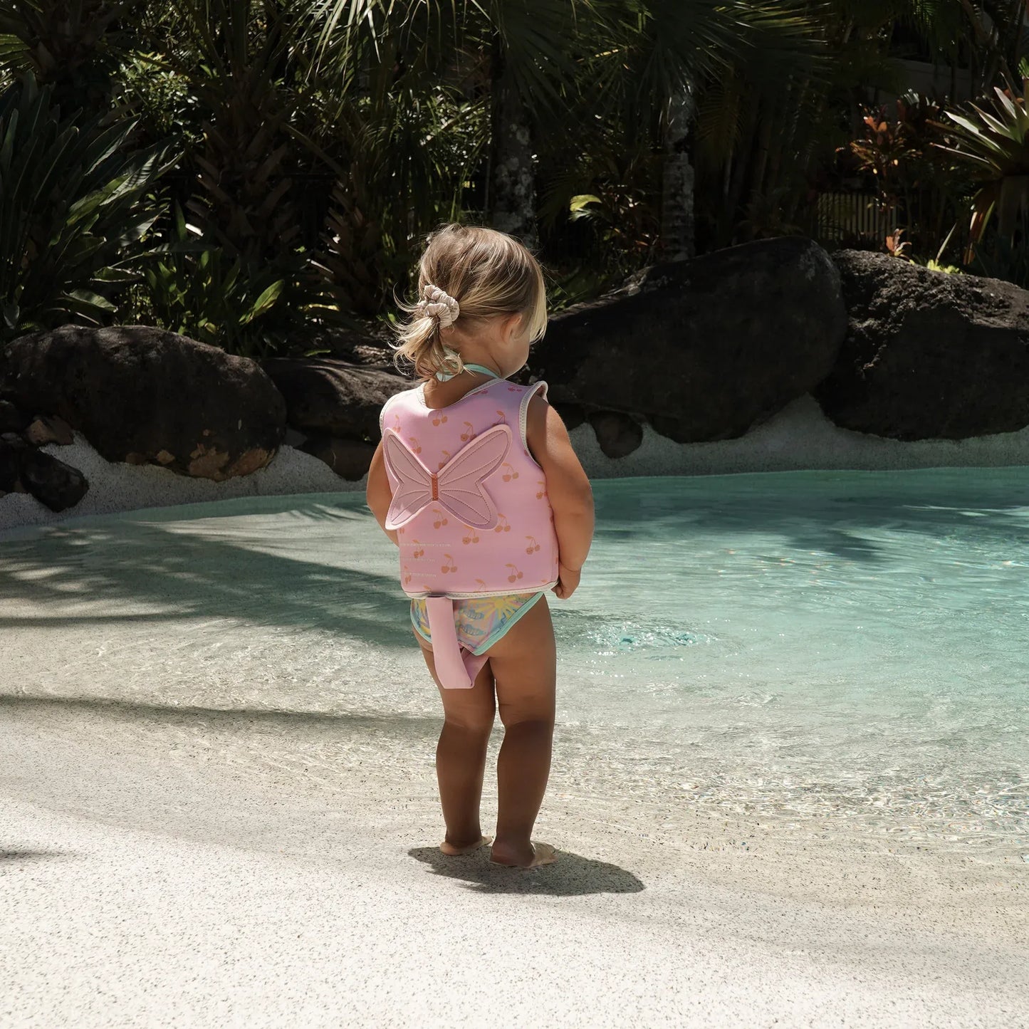 Cotton Candy Cherry Kids Swim Vest